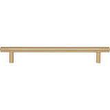 Atlas Homewares Griffith Pull 7 9/16 Inch (c-c) Warm Brass