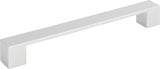Atlas Homewares Wide Square Pull 7 9/16 Inch (c-c) Polished Chrome