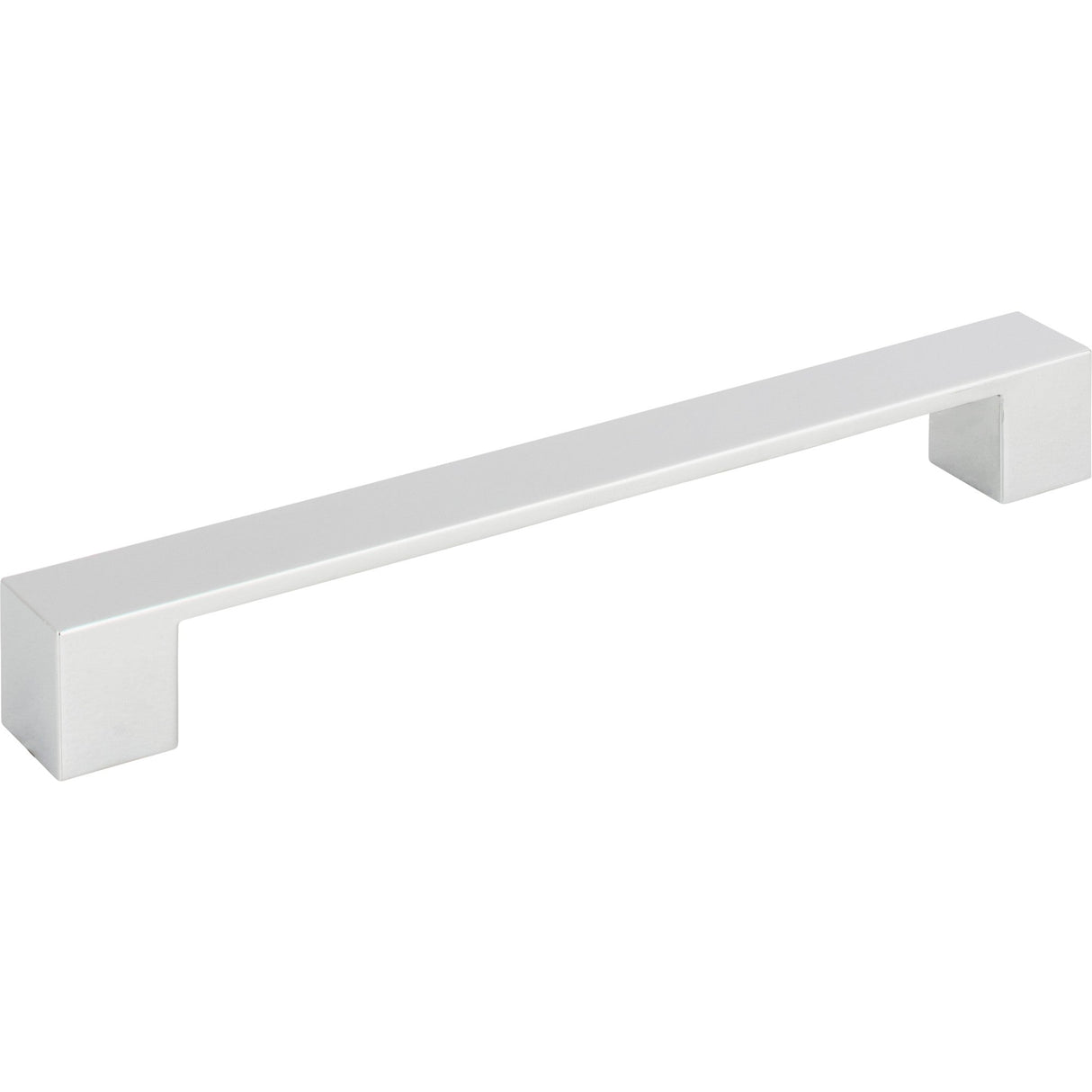 Atlas Homewares Wide Square Pull 7 9/16 Inch (c-c) Polished Chrome