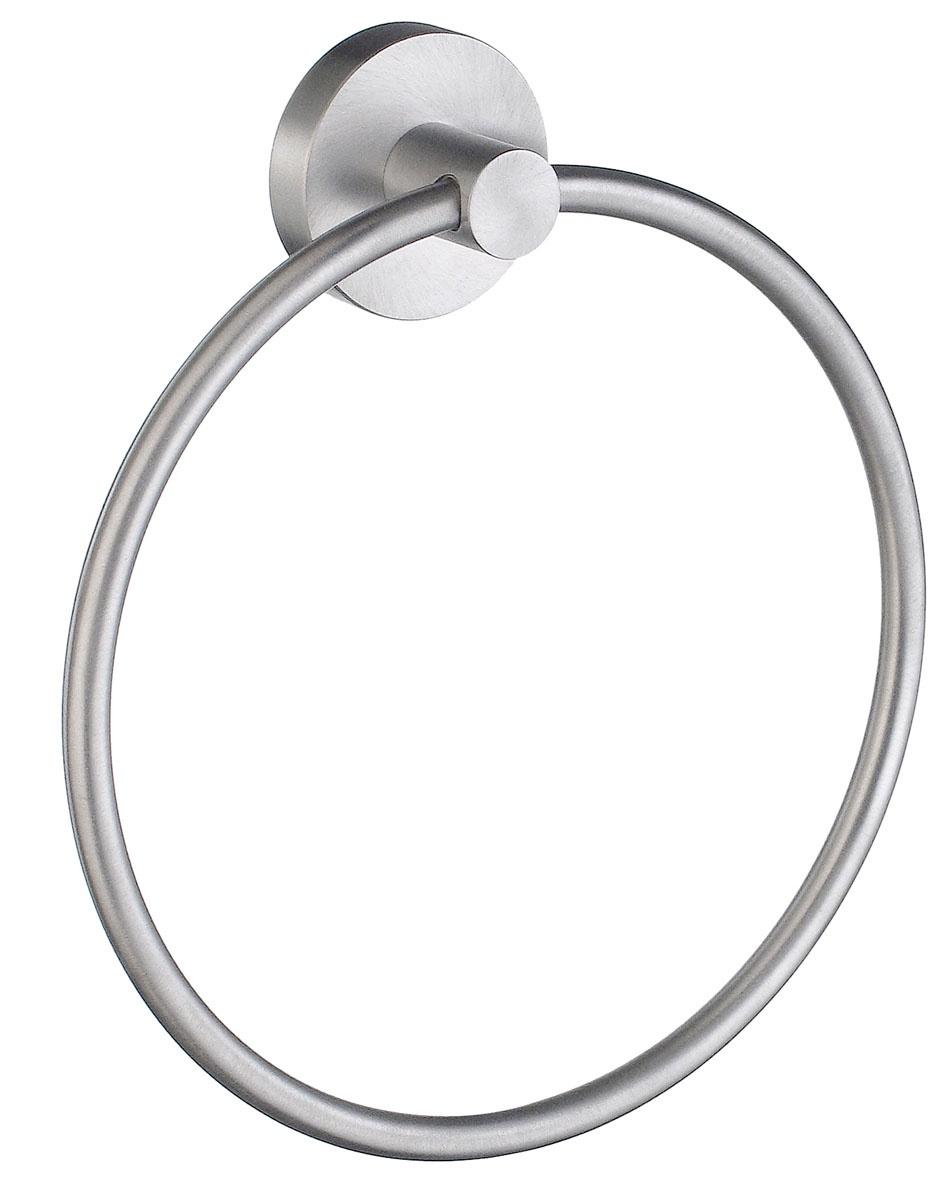 Smedbo Home Towel Ring in Brushed Chrome