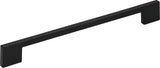 Atlas Homewares Thin Square Pull 11 5/16 Inch (c-c) Matte Black