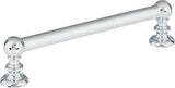 Atlas Homewares Victoria Pull 5 1/16 Inch (c-c) Polished Chrome