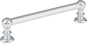 Atlas Homewares Victoria Pull 5 1/16 Inch (c-c) Polished Chrome
