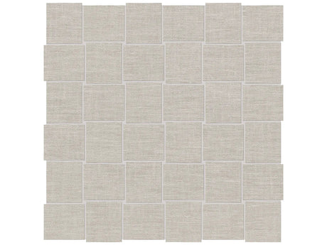 Anatolia Tile 2X2 Basketweave Belgian Linen Natural Porcelain Mosaics. 1 Sheet = .96 Sq. Ft. 4501-0033-1 (69-567) Natural Basketweave 2x2 - premium natural stone mosaic tile from Anatolia Tile, available at PoshHaus showroom in Keene, NH