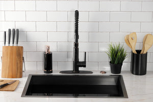 Gourmetier LS8776DL Concord Single-Handle Pre-Rinse Kitchen Faucet, Naples Bronze