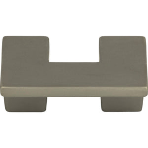 Atlas Homewares U Turn Knob 1 1/4 Inch (c-c) Slate