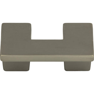 Atlas Homewares U Turn Knob 1 1/4 Inch (c-c) Slate