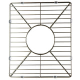 Stainless steel kitchen sink grid for small side of AB3618DB. AB3618ARCH