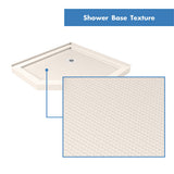 DreamLine Prism Lux 38 in. x 74 3/4 in. Fully Frameless Neo-Angle Shower Enclosure in Oil Rubbed Bronze with Biscuit Base