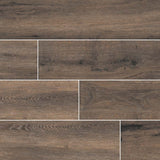 Antoni Nero 6"x36" Glazed Porcelain Floor and Wall Tile - MSI Collection ANTONI NERO 6X36 (Case)