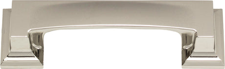 Atlas Homewares Sutton Place Cup Pull 3 Inch (c-c) Polished Nickel