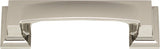 Atlas Homewares Sutton Place Cup Pull 3 Inch (c-c) Polished Nickel