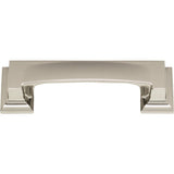 Atlas Homewares Sutton Place Cup Pull 3 Inch (c-c) Polished Nickel