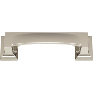 Atlas Homewares Sutton Place Cup Pull 3 Inch (c-c) Polished Nickel