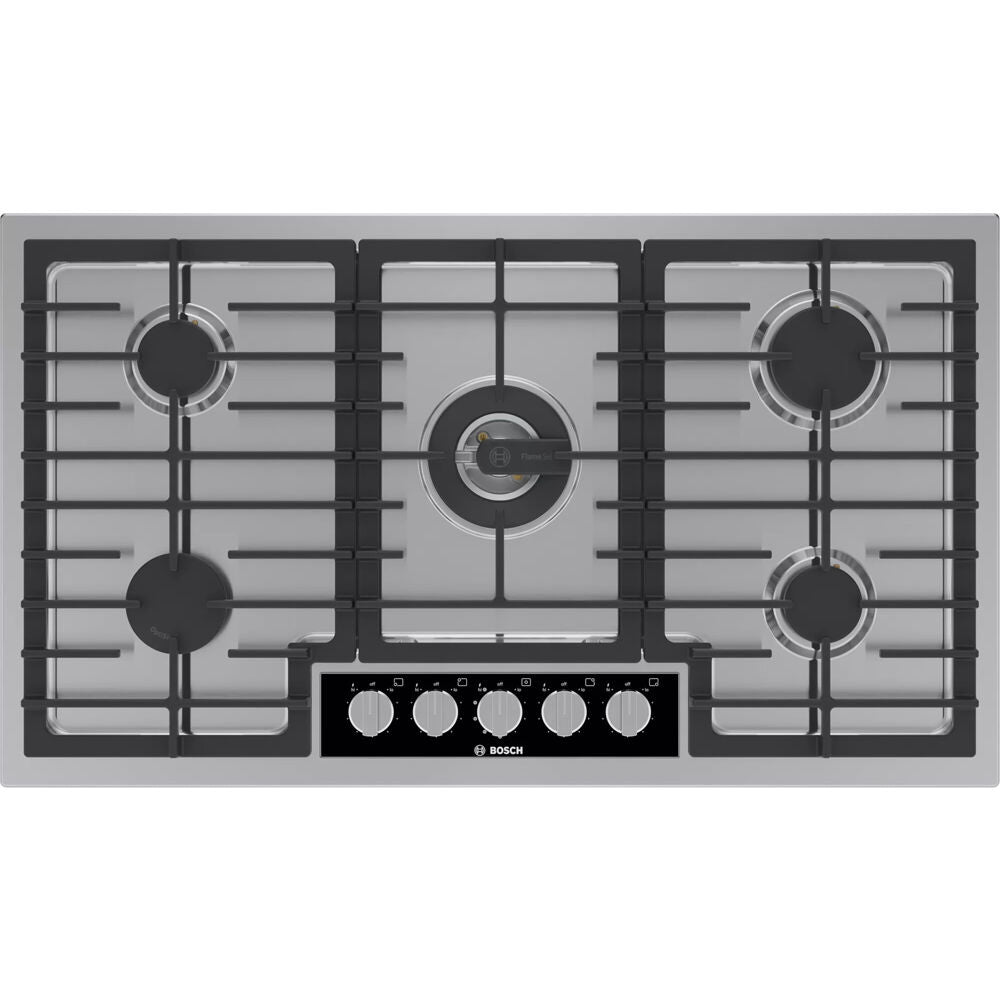 Bosch NGMP658UC 36" Gas Cooktop, FlameSelect