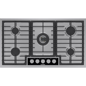 Bosch NGMP658UC 36" Gas Cooktop, FlameSelect