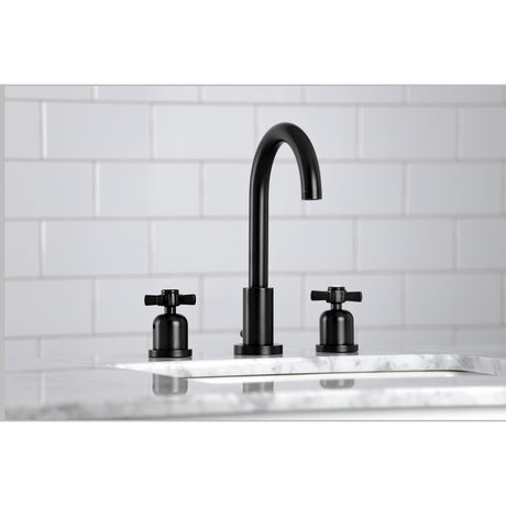 Fauceture FSC8920ZX Millennium Widespread Bathroom Faucet, Matte Black