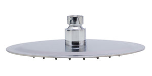 ALFI brand RAIN8R-BSS Solid Brushed Stainless Steel 8" Round Ultra Thin Rain Shower Head