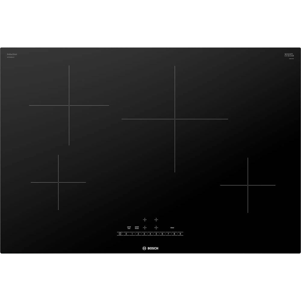 Bosch NIT5060UC 30" Induction Cooktop, 500 Series, Frameless