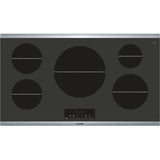 Bosch NIT8668SUC S800 36" Electric Cooktop, 5-Elements, Touch Ctrl