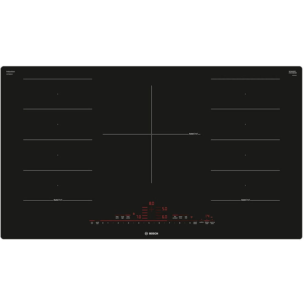 Bosch NITP660UC 36" Induction Cooktop, Frameless, Home Connect