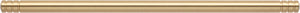Atlas Homewares Griffith Pull 8 13/16 Inch (c-c) Warm Brass