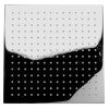 ALFI brand LED12S-PC Polished Chrome 12" Square Multi Color LED Rain Shower Head
