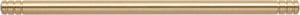 Atlas Homewares Griffith Pull 7 9/16 Inch (c-c) Warm Brass