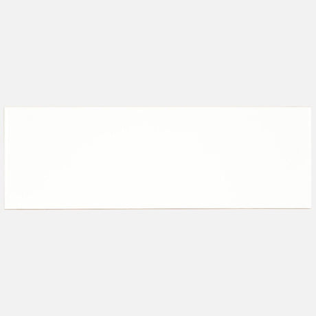Metro White 4 in. x 12 in. Glossy Ceramic Wall Tile (Case)