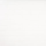 Metro White 4 in. x 12 in. Glossy Ceramic Wall Tile (Case)