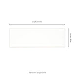 Metro White 4 in. x 12 in. Glossy Ceramic Wall Tile (Case)