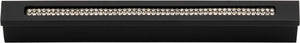 Atlas Homewares Crystal Bar Inset Thin Pull 3 3/4 Inch (c-c) Matte Black