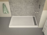 ANZZI SB-AZ012WR Field Series 60 in. x 36 in. Shower Base in White