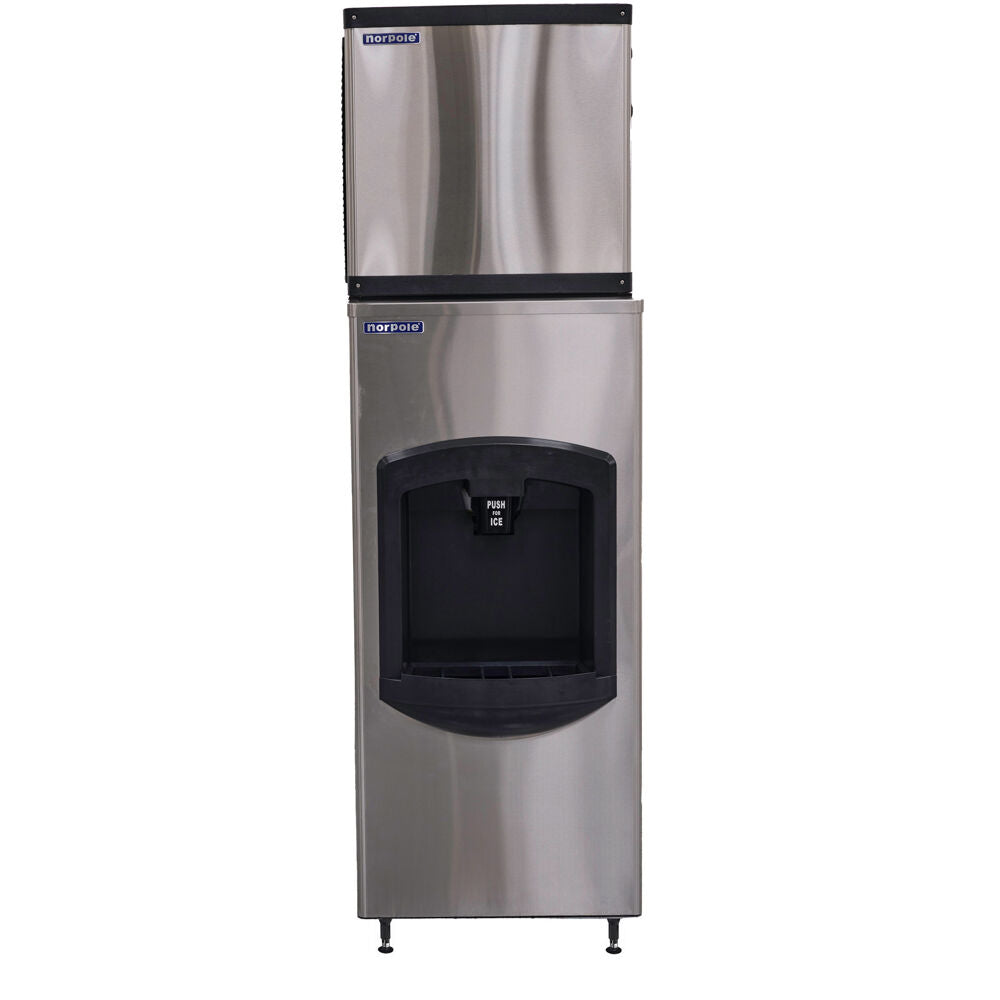 Norpole NPCIM350DB 350 lb ice dispensing bin