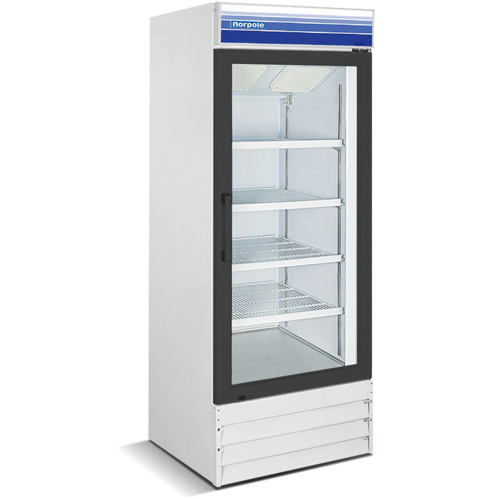 Norpole NPGR1-S 23 Cuft. Single Door Merchandiser Refrigerator