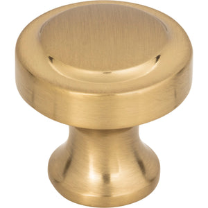 Atlas Homewares Bradbury Knob 1 1/4 Inch Warm Brass