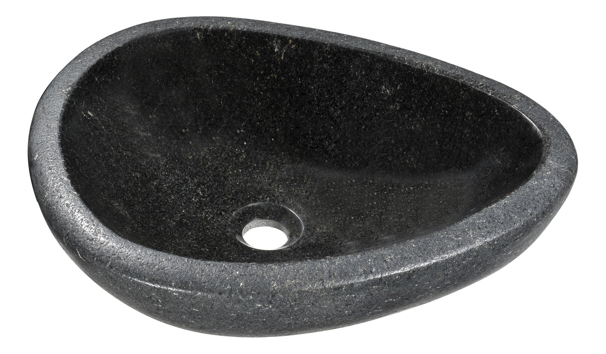 ANZZI LS-AZ8220 Twin Vessel Sink in Desert Black