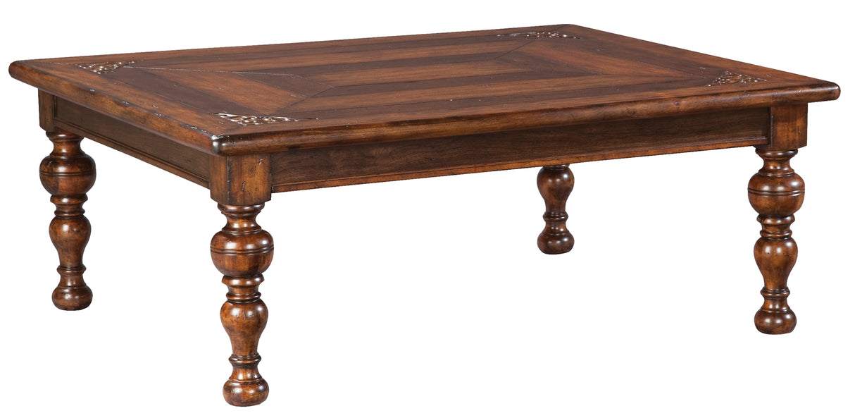 Hekman 11800 Accents 50in. x 40in. x 19.5in. Coffee Table