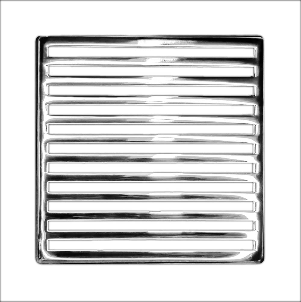 Infinity Drain NS 5 5” Strainer - Lines Pattern for N 5, ND 5, NDB 5