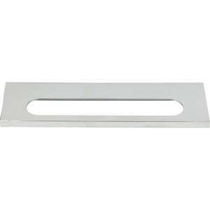 Atlas Homewares Modern Square Edge Tab Pull 5 1/16 Inch (c-c) Polished Chrome