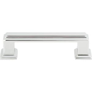 Atlas Homewares Sutton Place Pull 3 Inch (c-c) Polished Chrome
