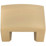 Atlas Homewares Centinel Solid Knob 1 1/4 Inch (c-c) Champagne