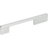Atlas Homewares Off Center Pulls 6 5/16 Inch (c-c) Matte Chrome