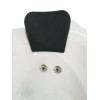 EAGO AM161-L  5' Single Person Corner White Acrylic Whirlpool Bath Tub - Drain on Left