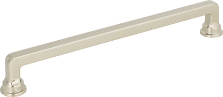 Atlas Homewares Oskar Pull 7 9/16 Inch (c-c) Polished Nickel