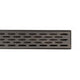 ALFI brand 59" Brushed Stainless Steel Linear Shower Drain with Groove Holes