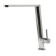 ALFI brand AB2046-PSS Round Modern Polished Stainless Steel Kitchen Faucet
