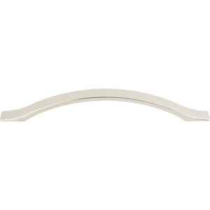 Atlas Homewares Low Arch Pull 6 5/16 Inch (c-c) Polished Nickel