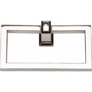Atlas Homewares Sutton Place Bath Towel Ring  Polished Nickel