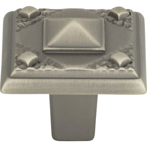 Atlas Homewares Craftsman Knob 1 1/4 Inch Pewter